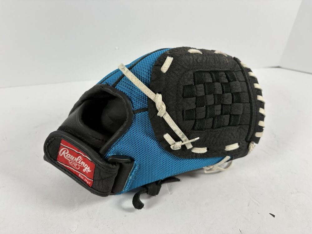 Rawlings Players Series MT105BRW 10.5” Youth Baseball Glove RHT Black Blue